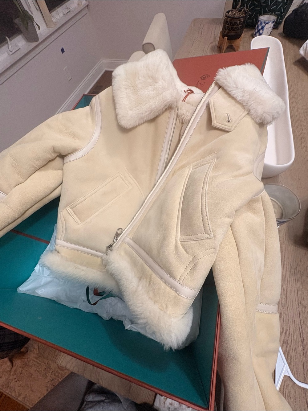 Loro Piana Sherpa-Trim Puffer Jacket